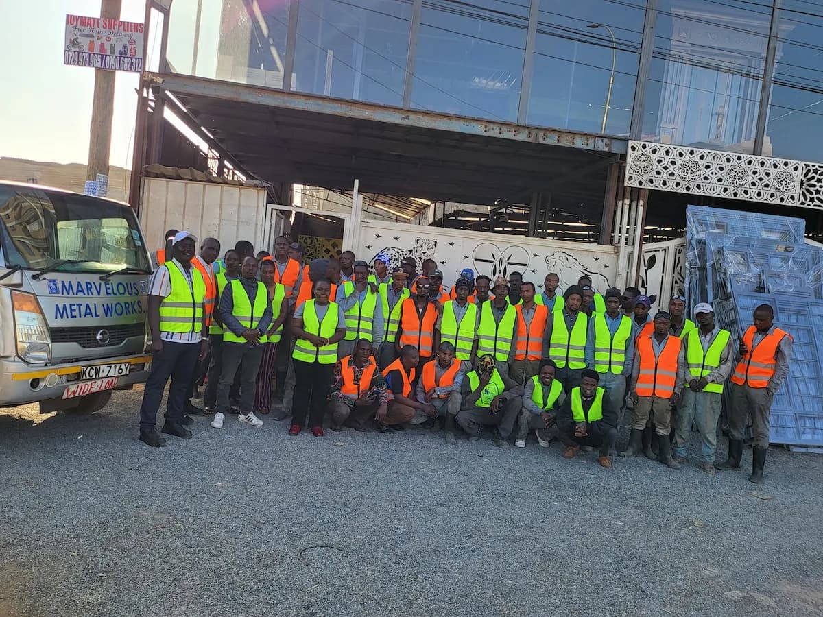 The Marvelous Metal Works team